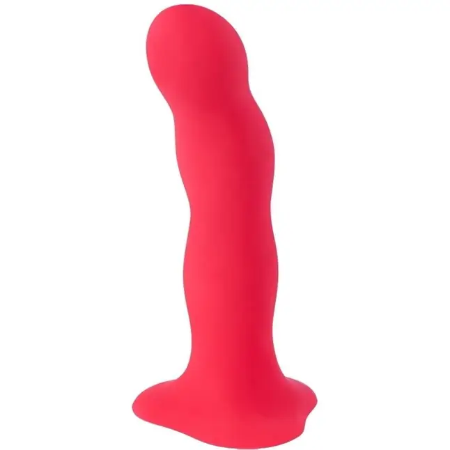Красный фаллоимитатор Bouncer - 18,3 см