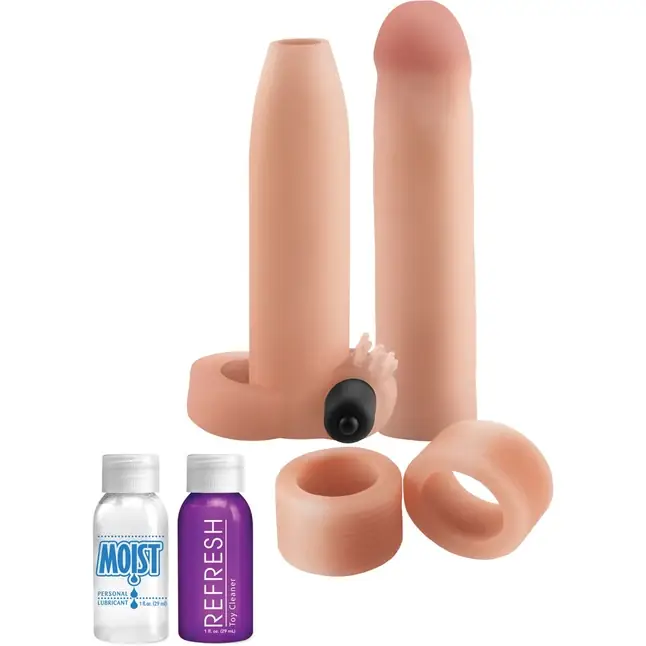 Комплект телесных насадок и колец Ultimate Enhancement Kit - Fantasy X-tensions. Фотография 2.