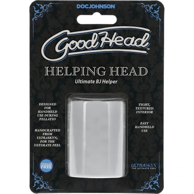 Прозрачный мастурбатор Helping Head. Фотография 3.