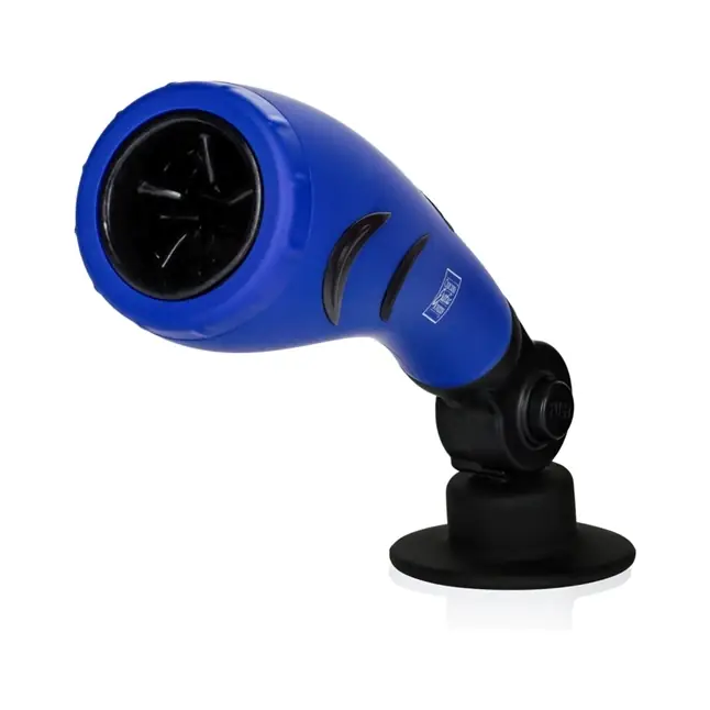 Синий мастурбатор с вибрацией APOLLO HYDRO POWER STROKER - Apollo. Фотография 3.
