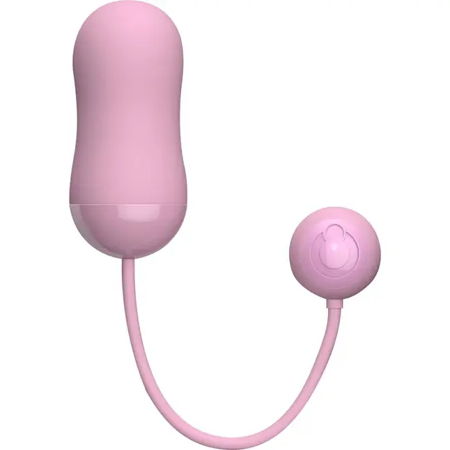 Розовое виброяйцо BIBI REMOTE EGG - Cute