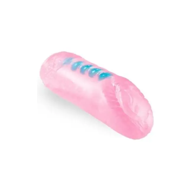 Розовый мастурбатор Sexy Pussy with Beads Tube