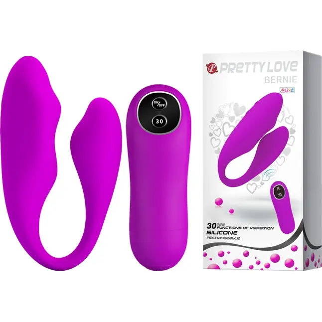 Вибратор для двоих с дистанционным управлением Pretty Love Berny - Pretty Love. Фотография 8.