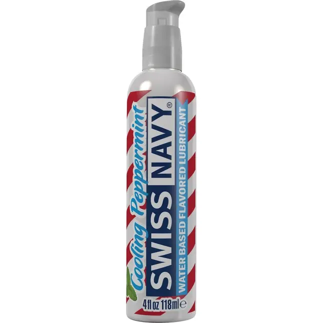 Лубрикант Swiss Navy Cooling Pepermint Lube с ароматом мяты - 118 мл - Flavor Lubes