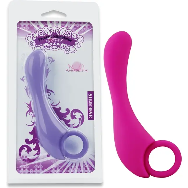 Розовый стимулятор простаты Prostate Stimulator Lover - 13 см. Фотография 2.