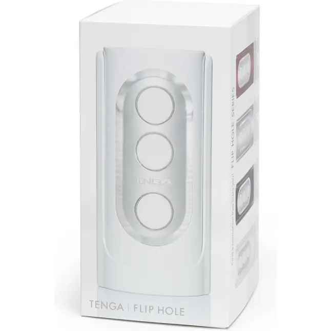 Белый мастурбатор FLIP HOLE WHITE - FLIP Series. Фотография 5.
