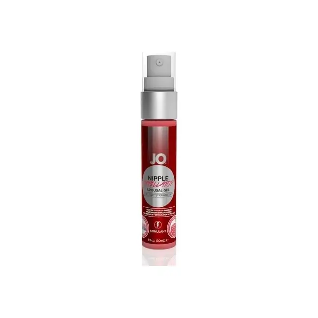 Стимулирующий гель для сосков Nipple Titalator Strawberry - 30 мл - JO Nipple Titillator