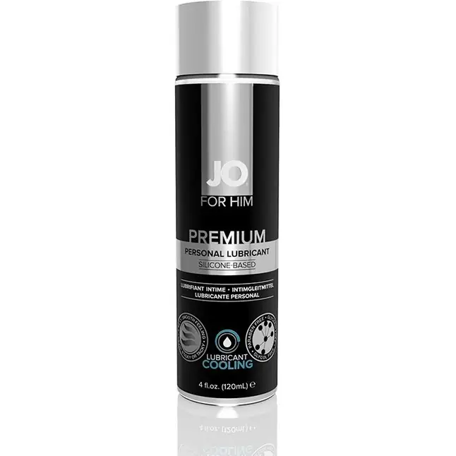 Мужской охлаждающий силиконовый лубрикант JO for Men Premium Cooling - 120 мл - JO Premium for men