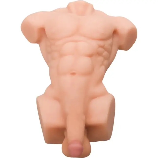 Мастурбатор-торс CyberSkin Intimates Virtual Boyfriend Light - CyberSkin. Фотография 3.