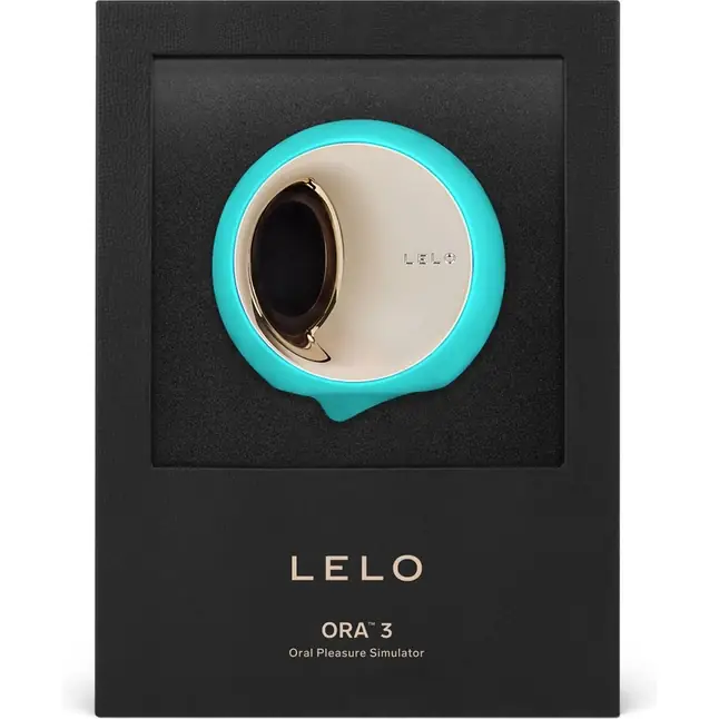 Аквамариновый клиторальный стимулятор Lelo Ora 3. Фотография 3.
