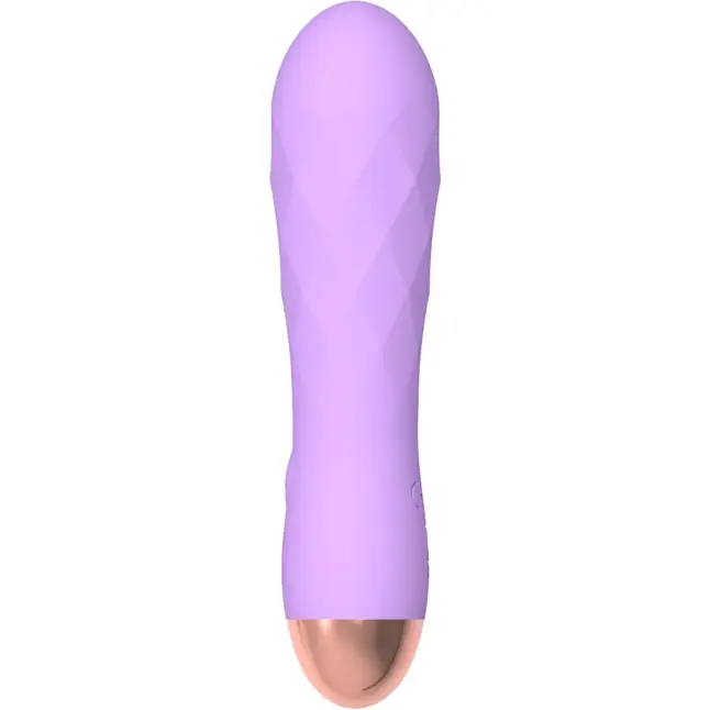 Сиреневый рельефный мини-вибратор Cuties 2.0 - 12,5 см - You2Toys. Фотография 2.