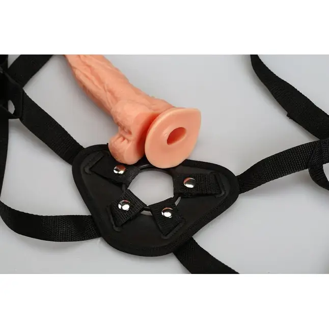 Полый страпон Hollow Strap On for Men - 15,5 см. Фотография 3.