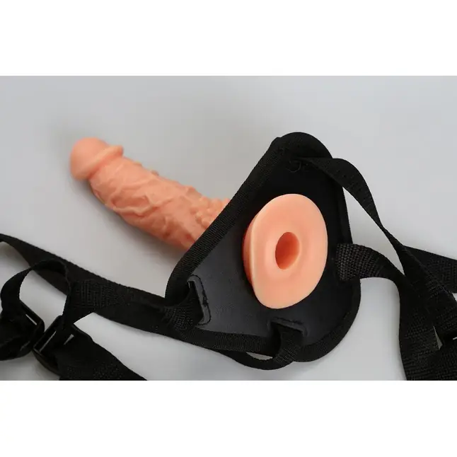 Полый страпон Hollow Strap On for Men - 15,5 см. Фотография 4.