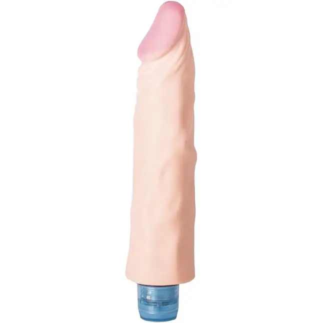 Телесный вибратор Vibro Realistic Cock Dildo - 19,5 см