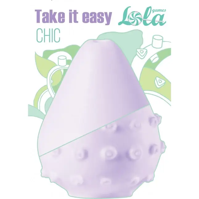 Сиреневый мастурбатор Chic - Take it easy. Фотография 3.