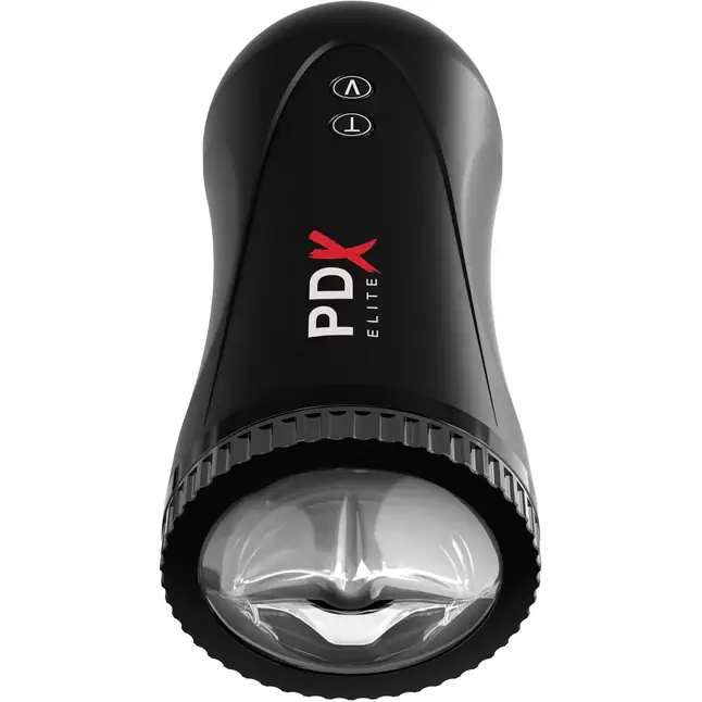 Черный автоматический мастурбатор-ротик Moto Stroker - PDX Elite
