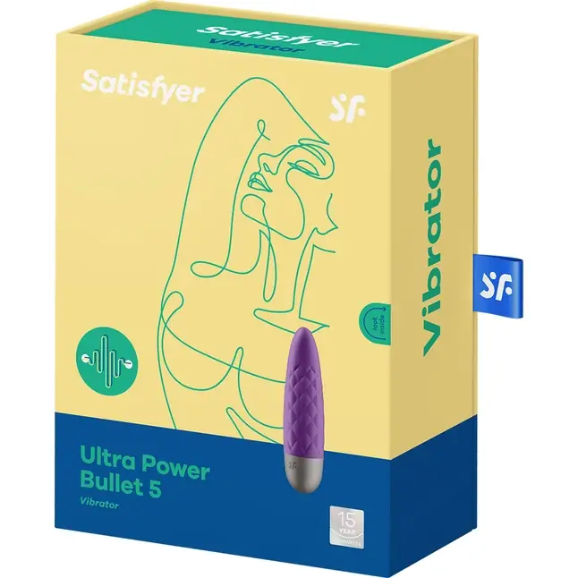 Фиолетовый мини-вибратор Ultra Power Bullet 5. Фотография 5.