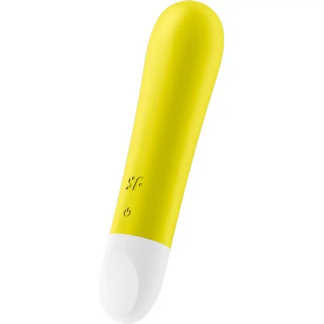 Желтый мини-вибратор Ultra Power Bullet 1. Фотография 4.