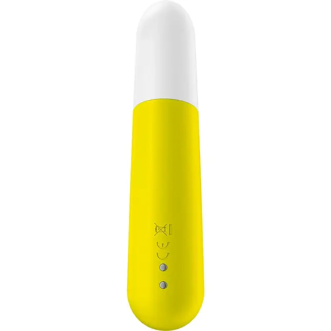 Желтый мини-вибратор Ultra Power Bullet 4. Фотография 2.