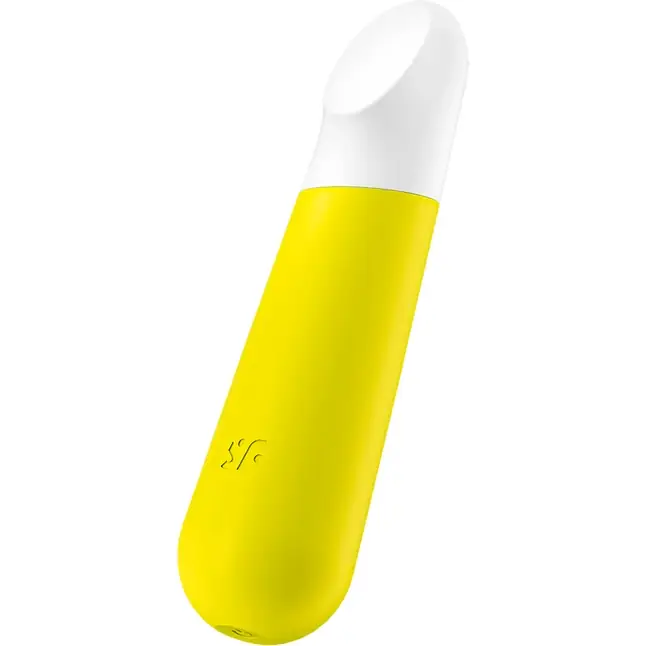 Желтый мини-вибратор Ultra Power Bullet 4. Фотография 4.
