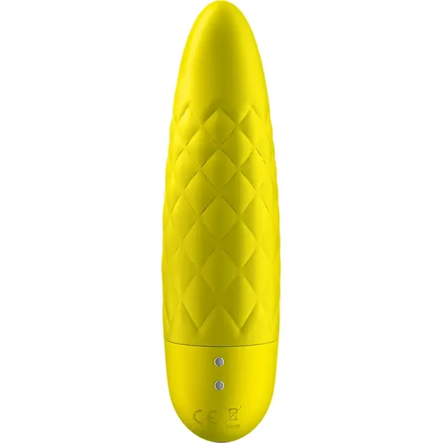 Желтый мини-вибратор Ultra Power Bullet 5. Фотография 2.