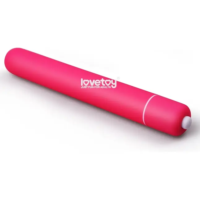 Розовая вибропуля X-Basic 10 Speeds - 13 см. Фотография 5.