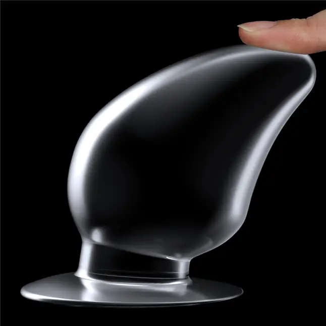 Прозрачная анальная пробка Flawless Clear Anal Plug - 11,5 см. Фотография 4.