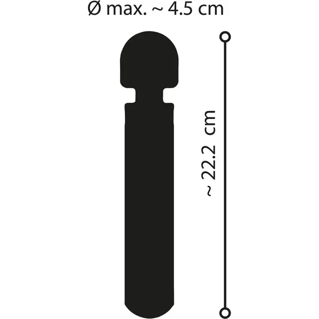 Зеленый wand-вибромассажер Luxurious Wand Massager - 22,2 см - You2Toys. Фотография 8.