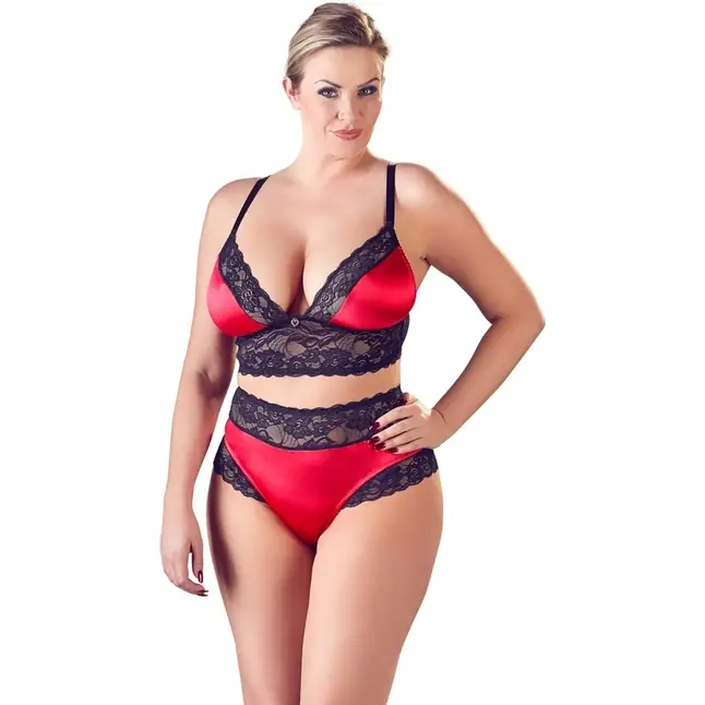 Роскошный комплект с кружевной отделкой - Cottelli Collection