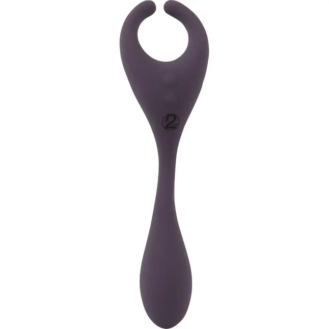 Фиолетовый универсальный вибратор Remote Controlled Couples Vibrator - You2Toys. Фотография 2.