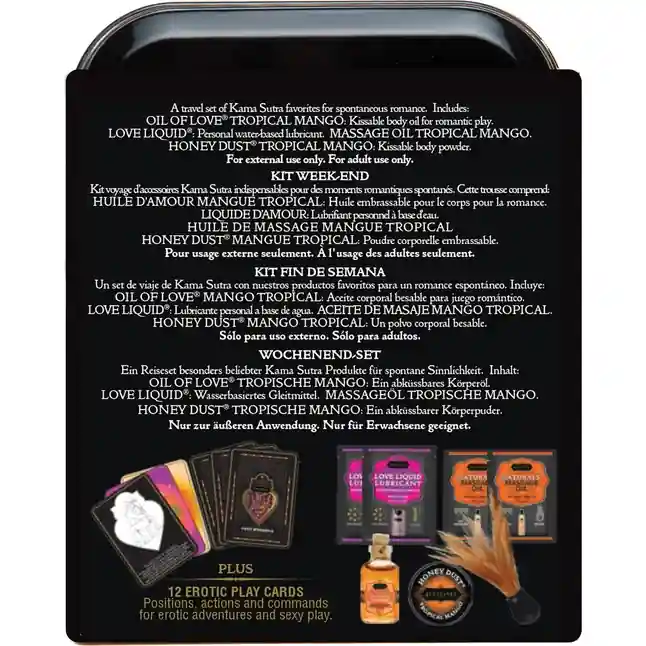 Эротический набор Weekender Kit Tropical Mango. Фотография 3.
