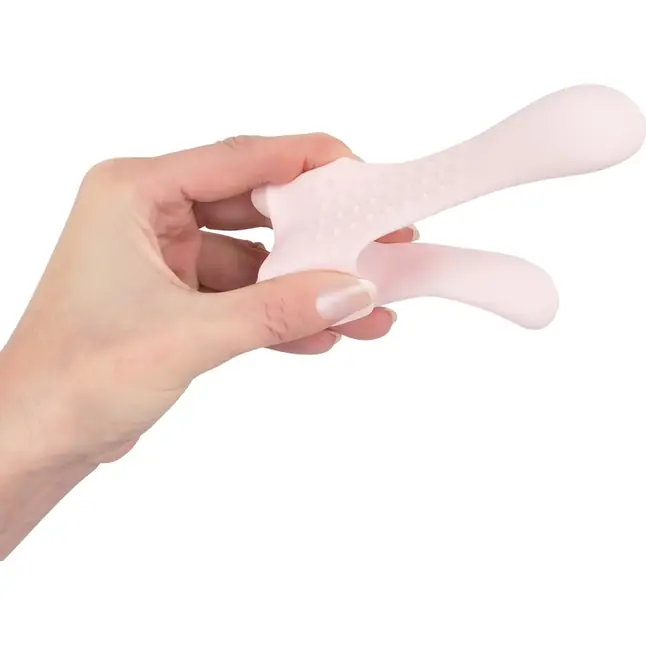 Розовый универсальный вибратор для пар Couples Vibrator - You2Toys. Фотография 4.