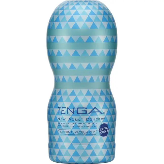 Мастурбатор с охлаждающей смазкой TENGA Original Vacuum Cup Extra Cool - CUP Series