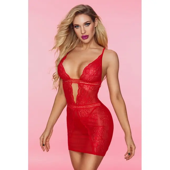 Облегающая полупрозрачная комбинация Desiree. Фотография 2.