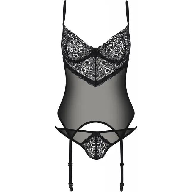 Стильный корсаж Zinnia с ажурным лифом - Eco Collection. Фотография 3.
