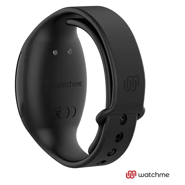 Черная вибровкладка в трусики с пультом-часами Anne s Desire Vibro Panty Wireless Watchme. Фотография 10.