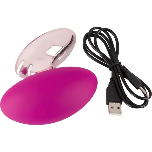 Ярко-розовый вибромассажер Couples Choice Massager - You2Toys. Фотография 5.