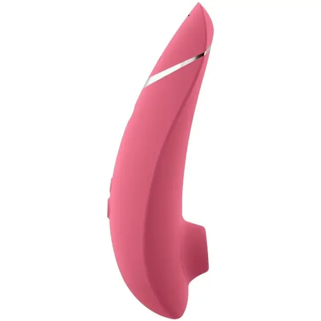 Розовый клиторальный стимулятор Womanizer Premium 2. Фотография 3.