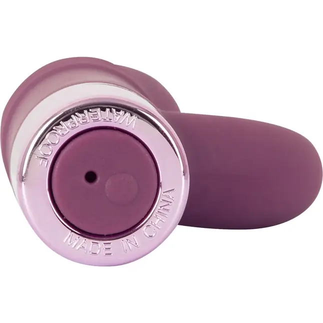 Фиолетовый вибратор-кролик с ребрышками Rabbit Vibe - 16 см - You2Toys. Фотография 5.