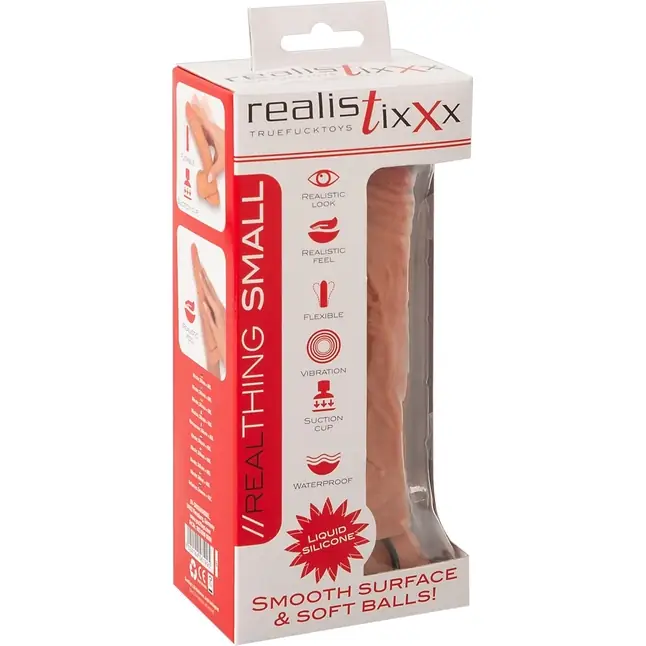 Телесный вибратор-реалистик Real Thing Small - 18,6 см - You2Toys. Фотография 9.