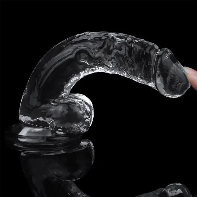 Прозрачный фаллоимитатор Flawless Clear Dildo 7.5 - 19 см. Фотография 3.
