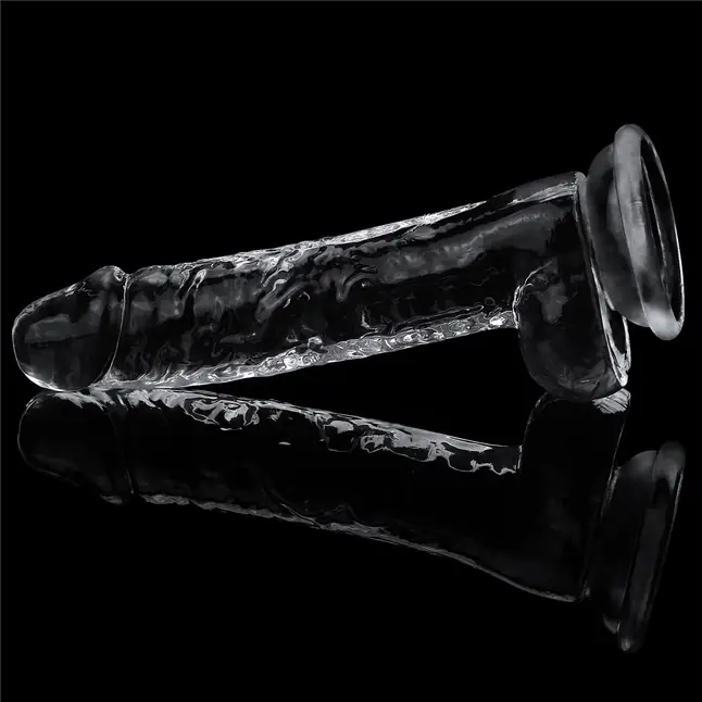 Прозрачный фаллоимитатор Flawless Clear Dildo 7.5 - 19 см. Фотография 5.
