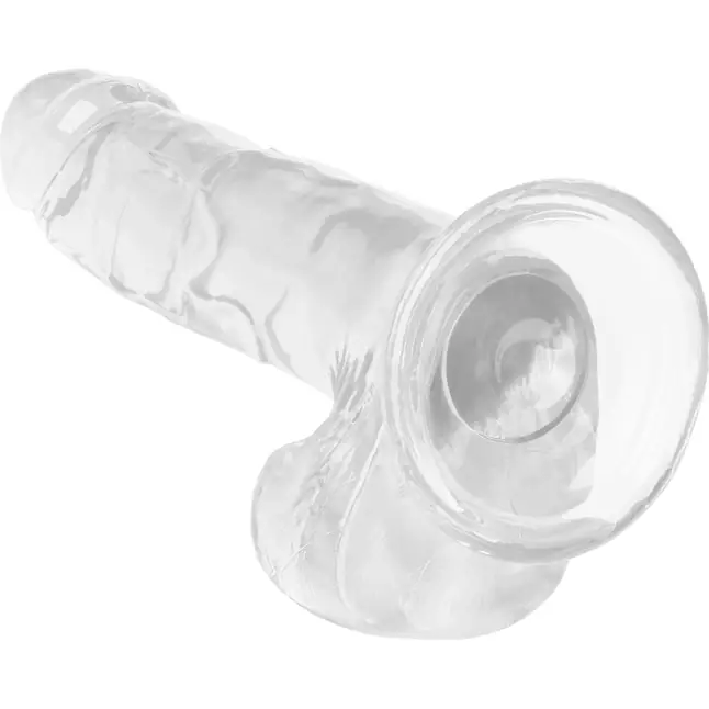 Прозрачный фаллоимитатор Size Queen 6 - 20,25 см - Size Queen. Фотография 6.