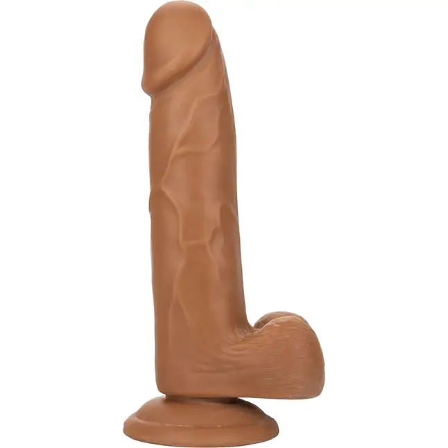 Коричневый фаллоимитатор Size Queen 6 - 20,25 см - Size Queen. Фотография 4.