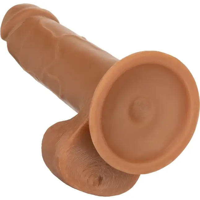 Коричневый фаллоимитатор Size Queen 6 - 20,25 см - Size Queen. Фотография 6.