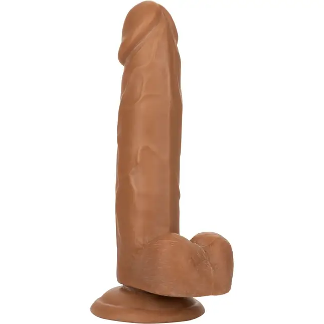 Коричневый фаллоимитатор Size Queen 6 - 20,25 см - Size Queen