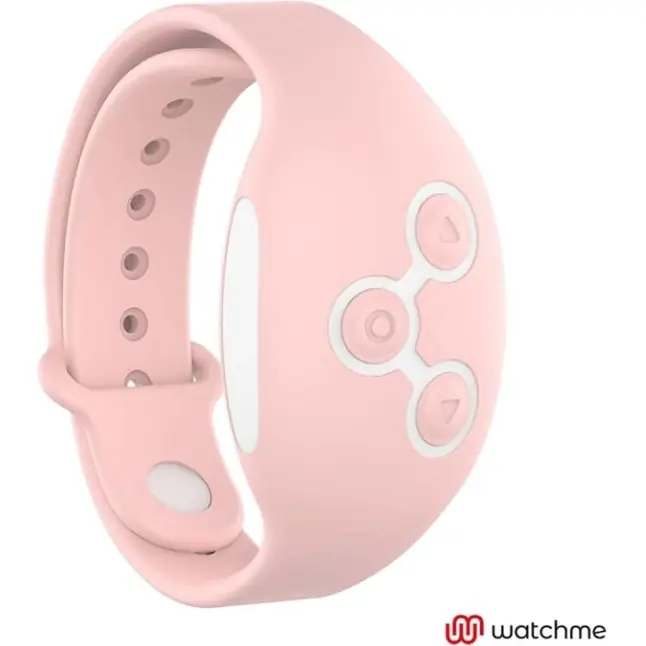 Голубой вибратор для пар с нежно-розовым пультом-часами Weatwatch Dual Pleasure Vibe. Фотография 5.