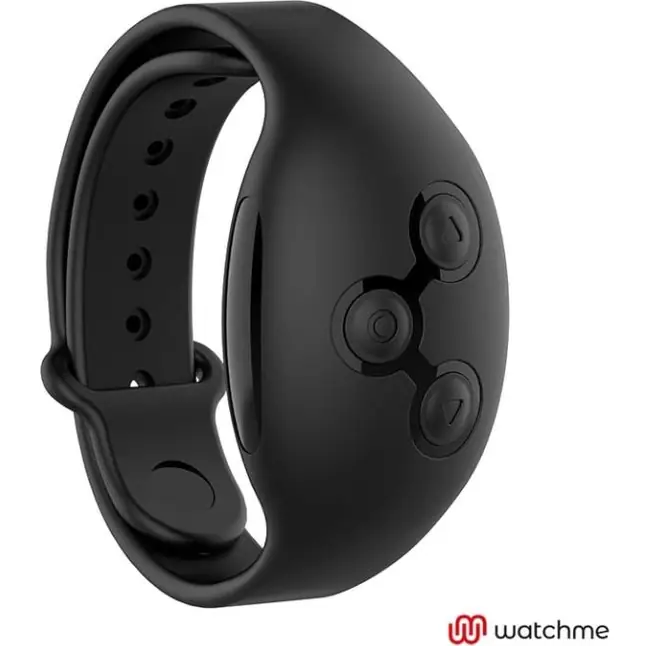 Розовый вибратор для пар с черным пультом-часами Weatwatch Dual Pleasure Vibe. Фотография 3.