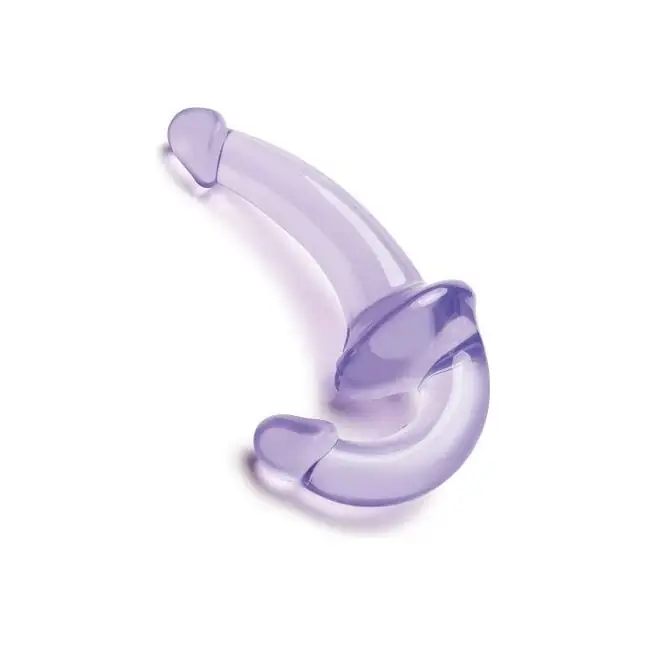 Фиолетовый безремневой страпон Strapless Strap-On
