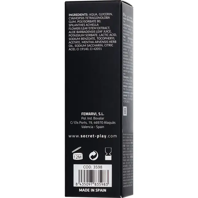 Жидкий вибратор с усиленным эффектом Liquid Vibrator Strong Stimulator - 15 мл. Фотография 6.